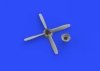 Eduard 648347 P-51D Hamilton Standard propeller AIRFIX 1/48
